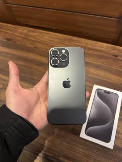 Iphone 15 pro max 256gb factory unlock (non pta )