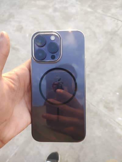iphone 14 pro max deep purple 128gb in vip condition