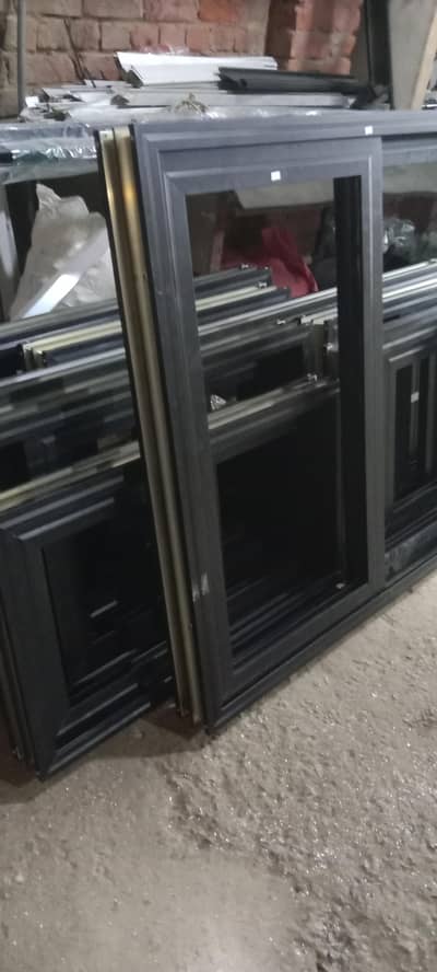 aluminum and Glass work