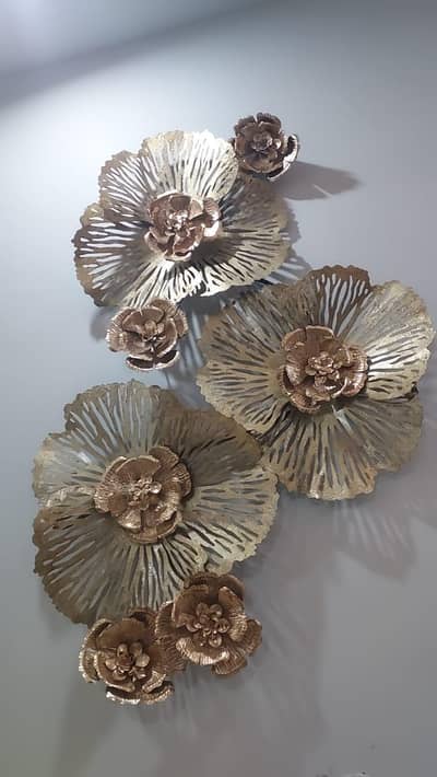 metal flower Wall hanging
