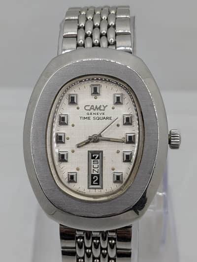 1970's Vintage CAMY Automatic Day/Date Men's Swiss watch