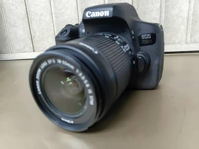 Canon 750d with 18-55mm stm