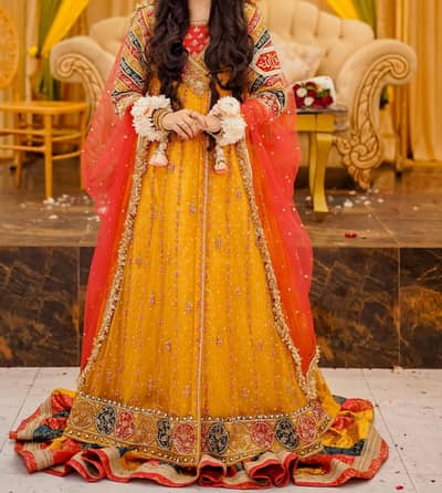 Faraz Rehman's Mehdi Nikkah Bridal Dress