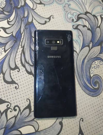 Samsung Galaxy note 9 (128GB) Panal damage