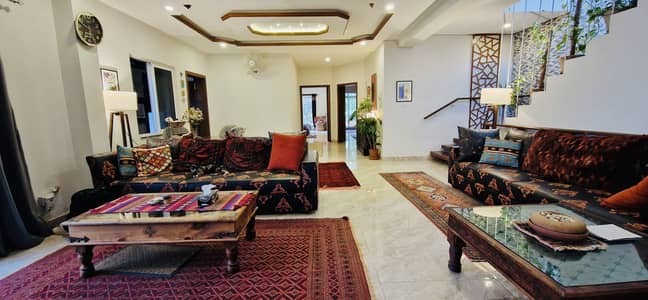 Beautiful 4 Bed Fully Furnished Upper Portion Available For Rent Ideal Location F-7