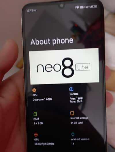 sprax neo 8 lite