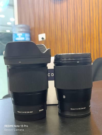 Sigma 16mm 1.4 DC DN Sony