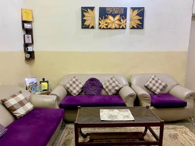 PREMIUM SOFA SET & SETHI FOR SALE – EXCELLENT CONDITION