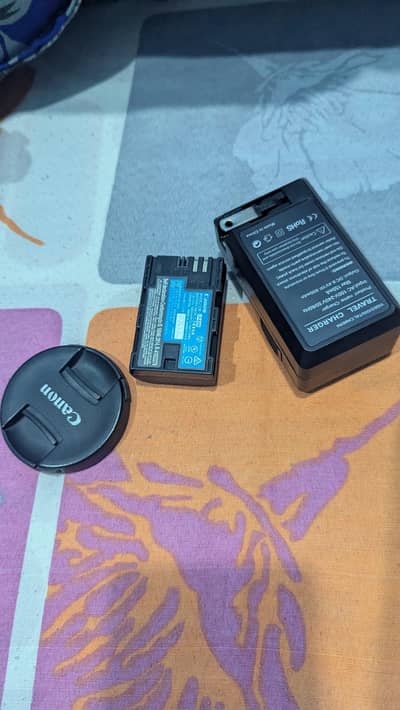 camera with two batteries. . .