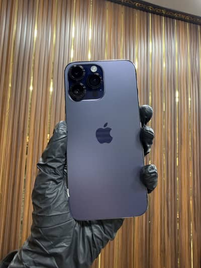 14 PRO MAX  PTA APPROVED 128Gb HK DUAL PHYSICAL SIM 81% BATTERY HEALTH