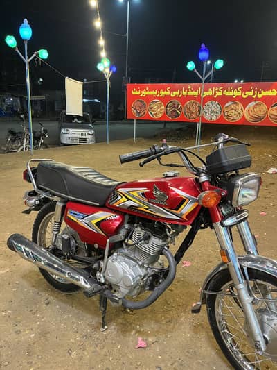 Honda 125 2025 zero meter condition