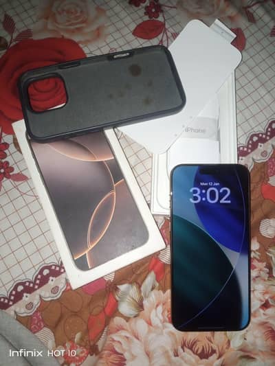 iPhone 16 pro max JV non PTA ) battery health 98