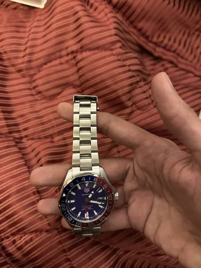 Tag heuer calibre 7 gmt watch for sale