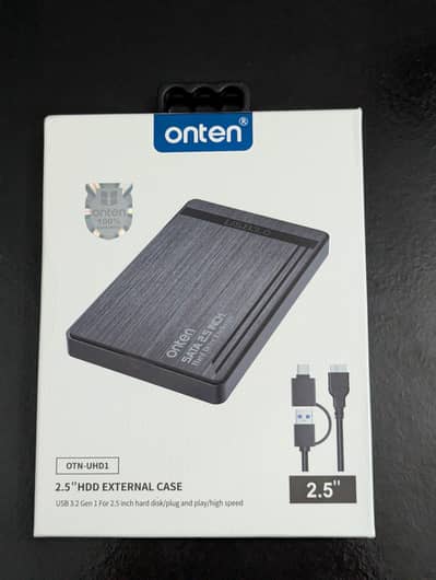 SSD and HDD enclosure and external case