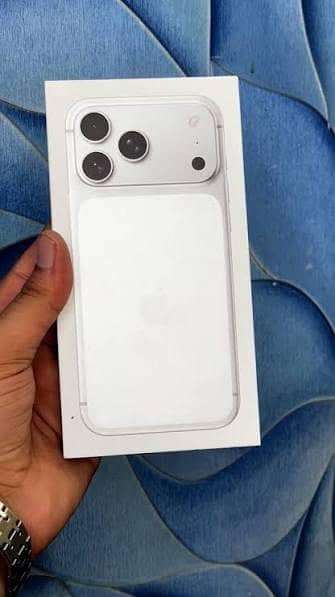 Iphone 17 pro max silver Physicall+E sim