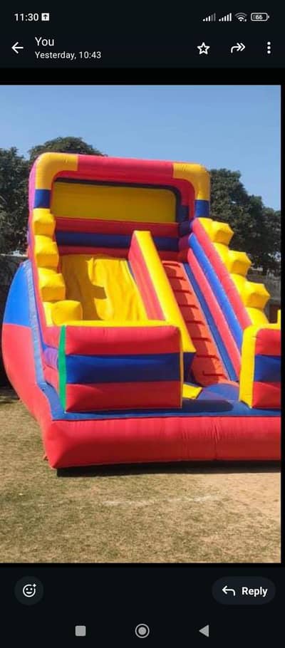 jumping slide jumping castle