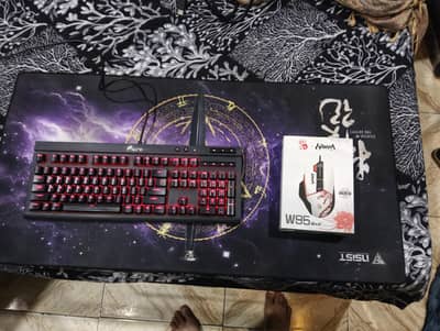 Combo Sale Corsair K98 Red Switches,Bloody W98 Naraka,XXL Mousepad
