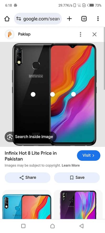 Infinix hot 8 lite
