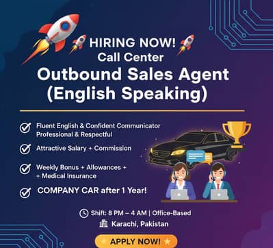 Call Center Sales Agent (US based– English Speaking)