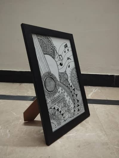 Guitar Doodle Art