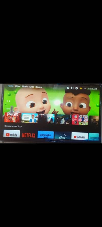 smart android  with free channels netflix and other options