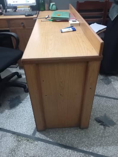 workstation or reception table