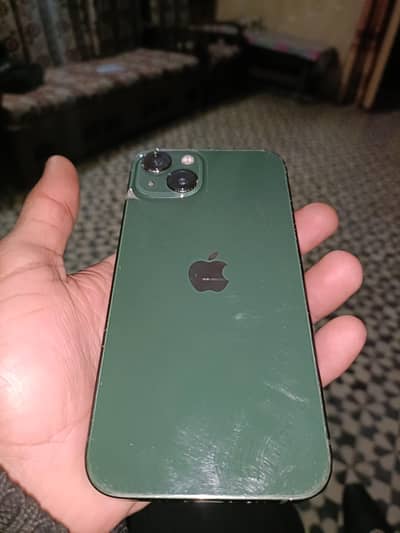 iphone 13 olive green brand new condition 100 battery health