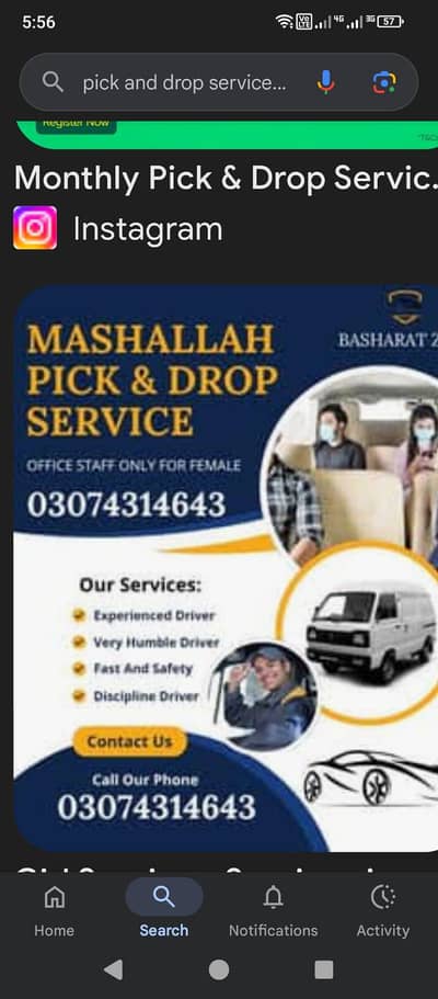 pic and drop service