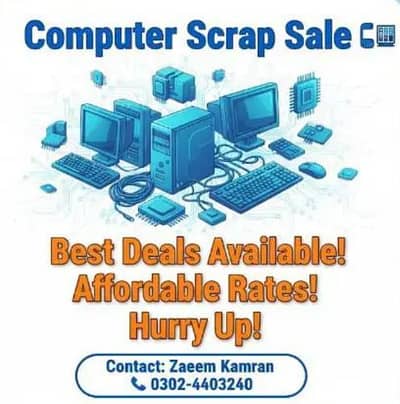 sale in your old cpu monitor with free pick up All Lahore