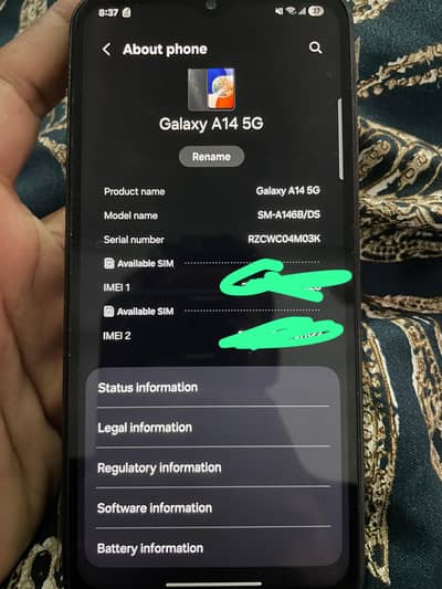 Samsung A14 5G NonPta