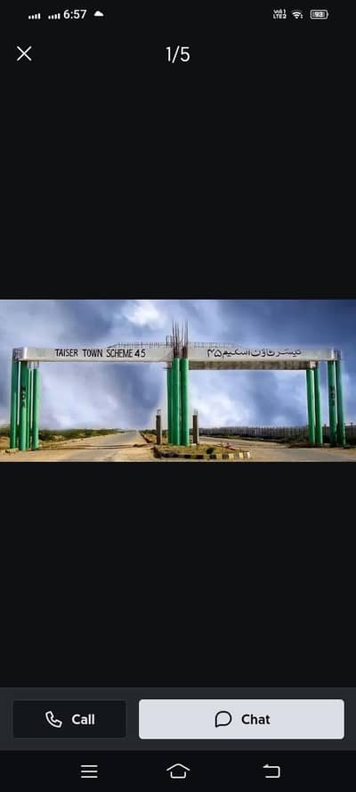 plot for sale taisor town sec 54 c