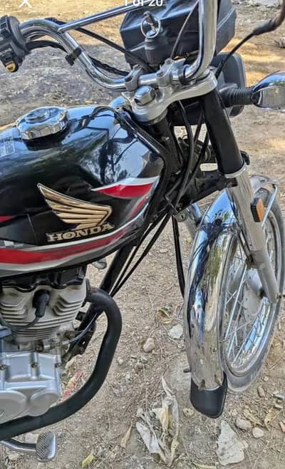 Honda cg 125 like new bike