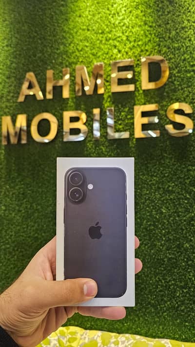 iPhone 16 | Brand New Box Pack | PTA & Non-PTA Available | Ahmed Mobi