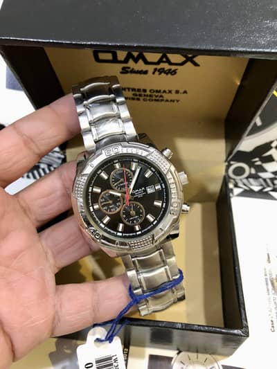 OMAX SWISS MADE-ORIGINAL NEW WATCH/RADO OMEGA ROLEX SEIKO CASIO