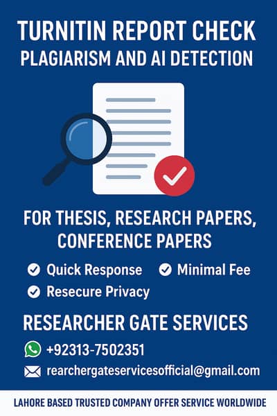 Turnitin Report Check – Plagiarism & AI Detection