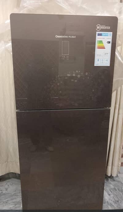 Inverter Refrigerator Glass Door, Fridge  Full Size DC