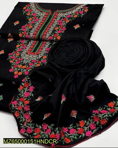 2 Pcs Lawn Embroiderd Suit