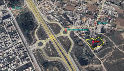 12 Kanal Commercial Plot for Sale, 280 Feet Front on Islamabad Express Way