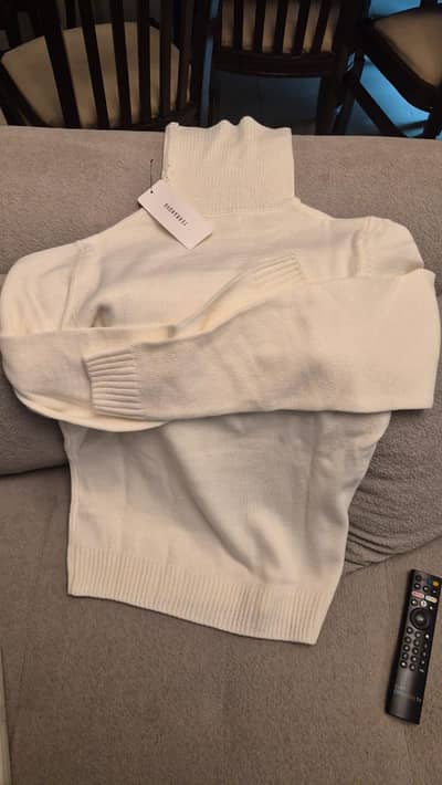 Turtle neck pure wool sweaters , Terranova , ITALY
