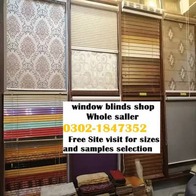 window blind| Spc floor |Vinyl floor| wifi blind| Wallpaper Wood floor