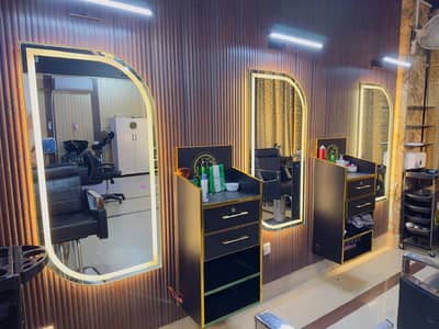 Furnished Luxury Ladies Salon for Sale – Model Town Main Link Road
