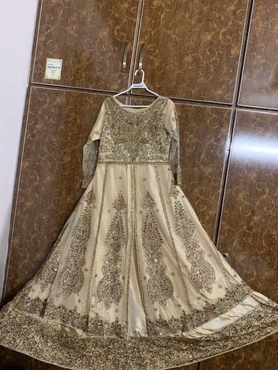 bridal dress / wedding wear maxi / designer bridal dress