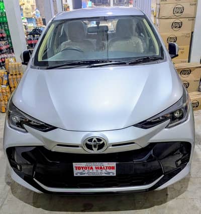 Toyota yaris gli 1.3 cvt 2026 applied for  new rims limited edition