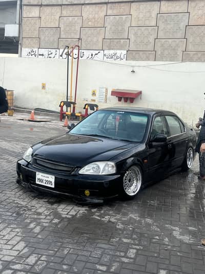 Honda civic 2000 airsuspention installed