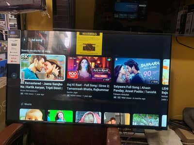 40 smart WiFi Frameless LED TV