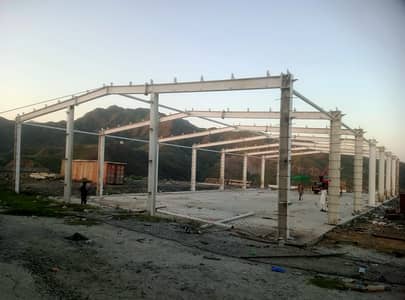 I Beam Industrial shed Parking shed Tensile structure