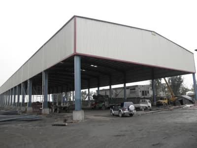 Sheds, dairy sheds, industrial steel structure