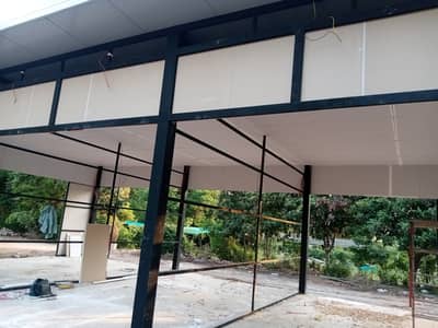 Aircraft Hangars shed Structures  Marquee Shades steel structure