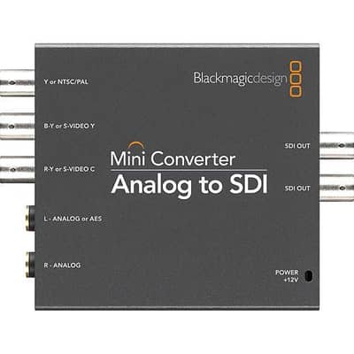 Sdi to analog or analog to sdi two converters