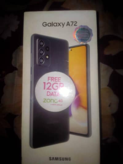Samsung A72 8/128 with box